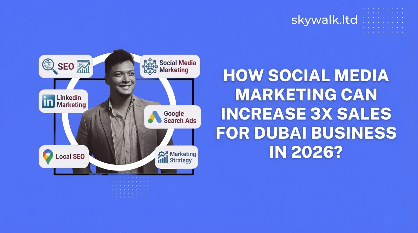 How Social Media Marketing Can Increase 3x Sales For Dubai Businesses In 2026?